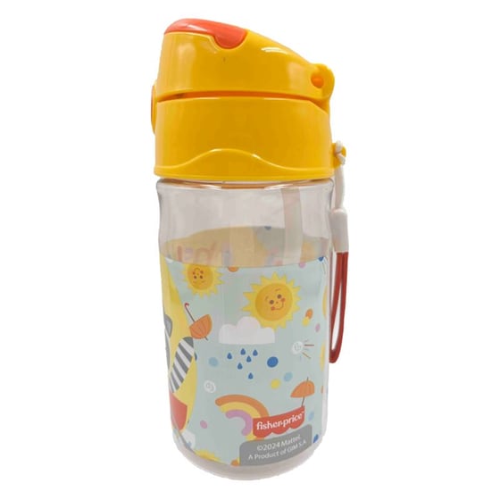 Παγούρι Gim Fisher Price Hello Tritan 350 ml Κίτρινο image 1