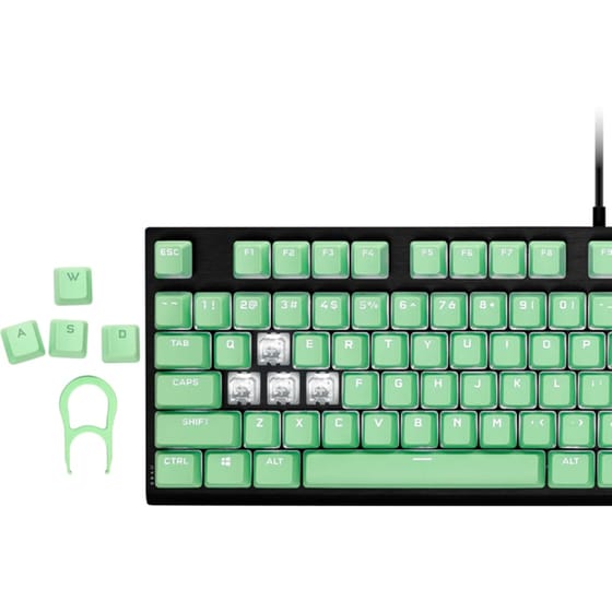 Κιτ Αναβάθμισης Gaming Πληκτρολογίου Corsair PBT Double-Shot Pro - Mint Green image 1