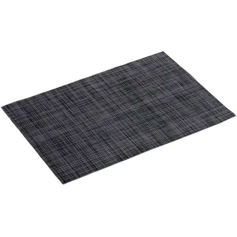 SPITISHOP Σουπλά Spitishop L-c Punto Noir 1790281 από PVC/Πολυεστέρας 30x45cm - Μαύρο