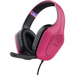 Trust GXT 415 Zirox Gaming Ενσύρματα Ακουστικά 3.5mm - Ροζ
