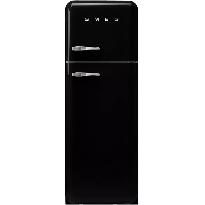 SMEG FAB30RBL6 294 Lt Μαύρο Δίπορτο Ψυγείο