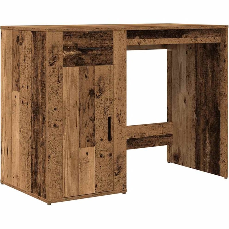 Γραφείο VidaXL από Μοριοσανίδα 100x49x75 cm - Παλιό Ξύλο