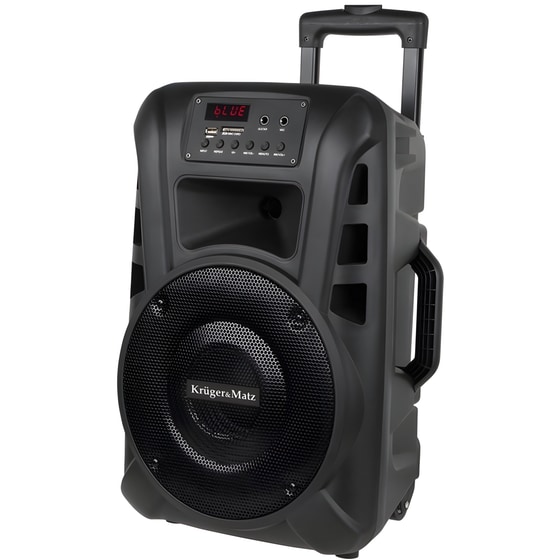 Party Speaker Kruger&matz KM1710 20W με 2 Ασύρματα Μικρόφωνα - Μαύρο image 0