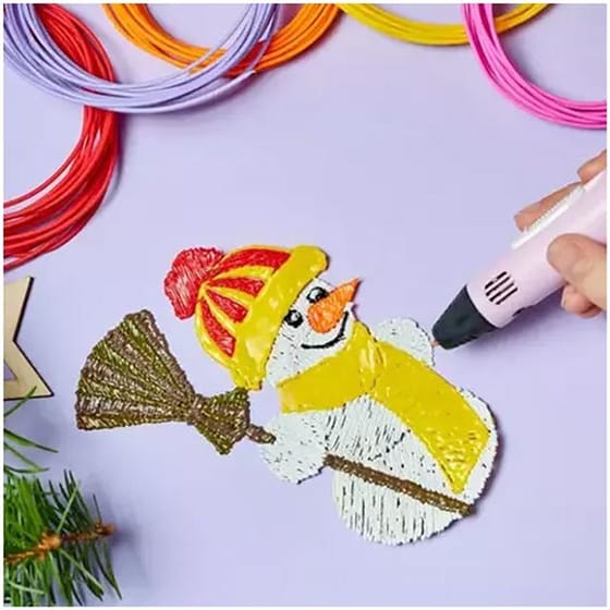 Σετ 3D Pen Νήματα 30 Τμχ Σε Διαφορετικά Χρώματα Aria Trade image 3