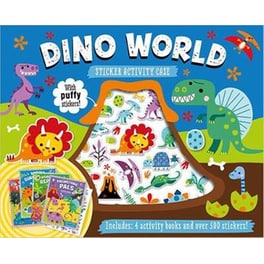 Dino World Sticker Activity Case