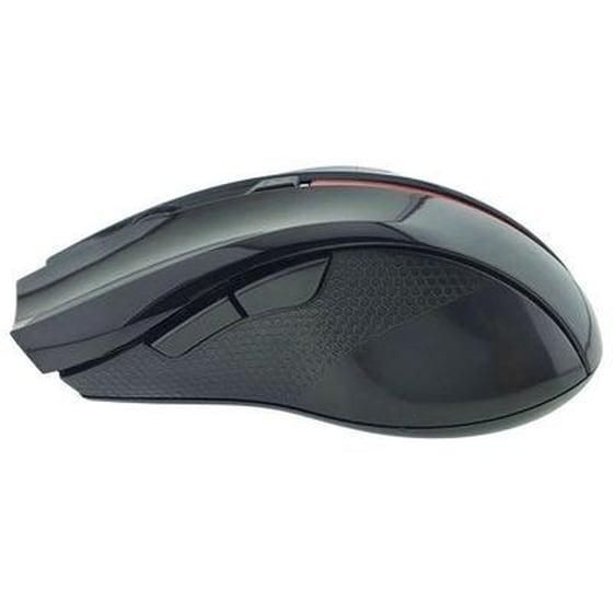 Esperanza Em129r Ασύρματο Ποντίκι - Μαύρο/Κόκκινο image 1