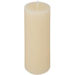 Διακοσμητικό Κερί Spitishop A-s Demi Ivory 196064 14x5x5 cm 230gr - Μπεζ