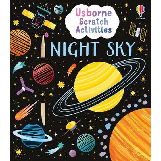 Usborne Scratch Activities Night Sky image 0