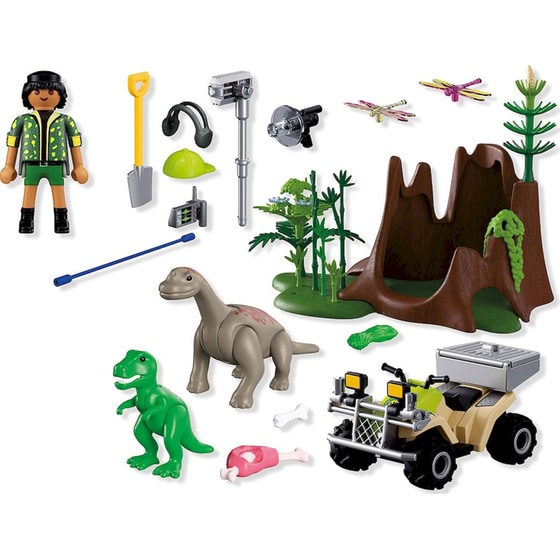 PLAYMOBIL® Dinos Εξερεύνηση στην Κρυψώνα των Δεινοσαύρων (72069) image 1