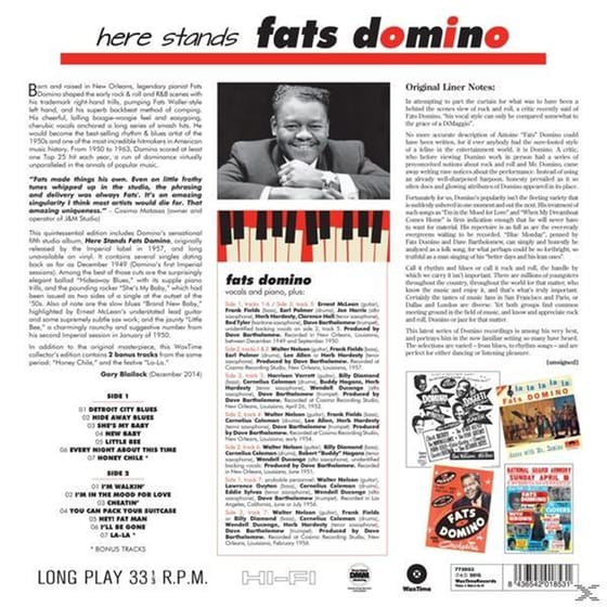 Here Stands Fats Domino image 1