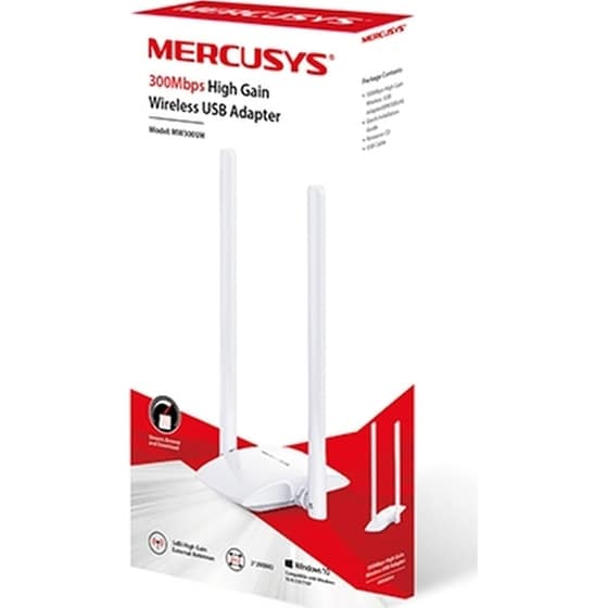 Mercusys MERMW300UH v1 Ασύρματος USB Αντάπτορας Δικτύου 300Mbps image 4