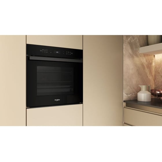 WHIRLPOOL WOI68PT1SBA 73 Lt Μαύρο Εντοιχιζόμενος Φούρνος Άνω Πάγκου image 4