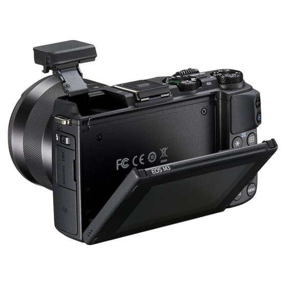 Mirrorless Camera Canon EOS M3 18-55mm Kit - Μαύρο image 3