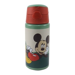 Παγούρι Gim Flip Αλουμινίου Mickey 500 ml Πράσινο