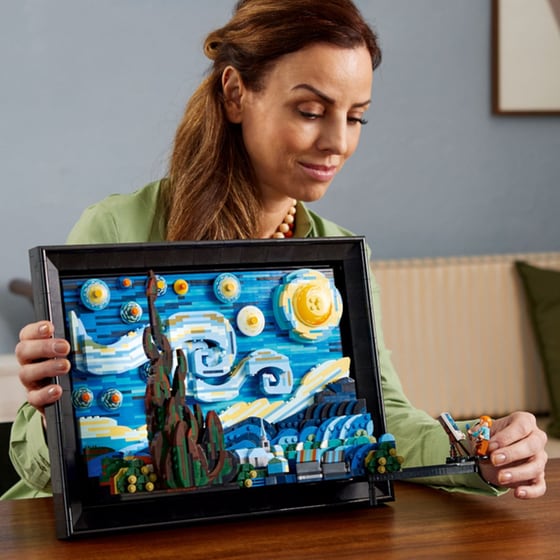 LEGO® Ideas Vincent Van Gogh - The Starry Night (21333) image 10