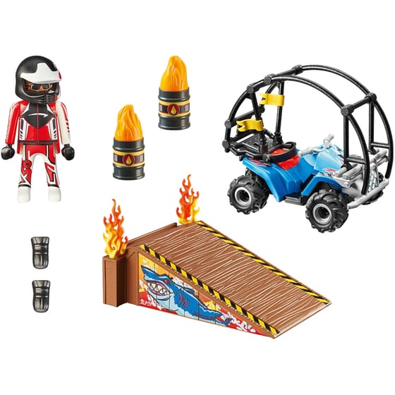 PLAYMOBIL® Stunt Show Starter Pack Ακροβατικά με Γουρούνα (70820) image 1