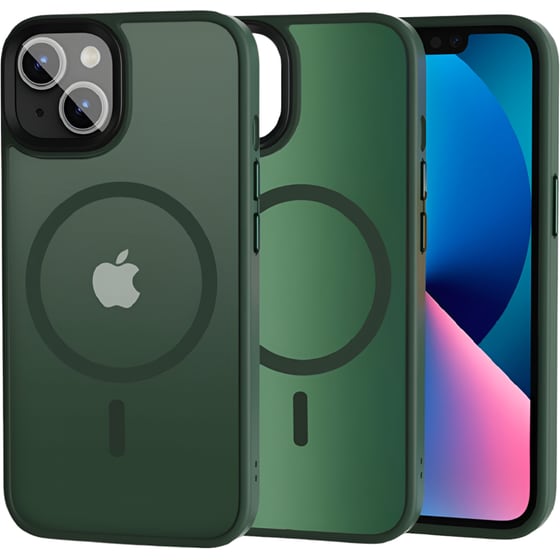Θήκη Apple iPhone 13 - Tech-Protect MagMat - Matte Green image 0