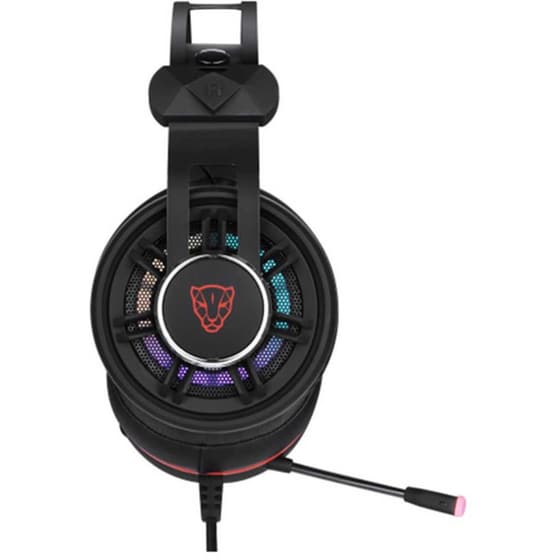 Motospeed G919 Gaming Ενσύρματα Ακουστικά USB με RGB Φωτισμό - Μαύρα image 2