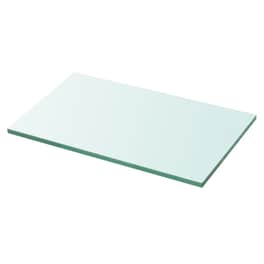 Ράφι Τοίχου VidaXL από Γυαλί 30x15 cm - Διάφανο
