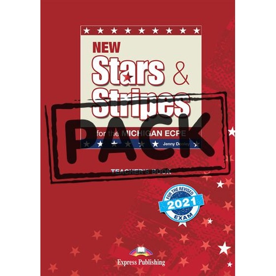 New Stars and Stripes for the Michigan ECPE- Teacher's Book (& Audio Online & DigiBooks App) (Revised 2021 Exam) (C1-C2) image 0