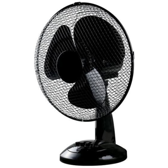 Eurolamp 300-20500 Επιτραπέζιος Ανεμιστήρας 40W 27cm Μαύρο image 0