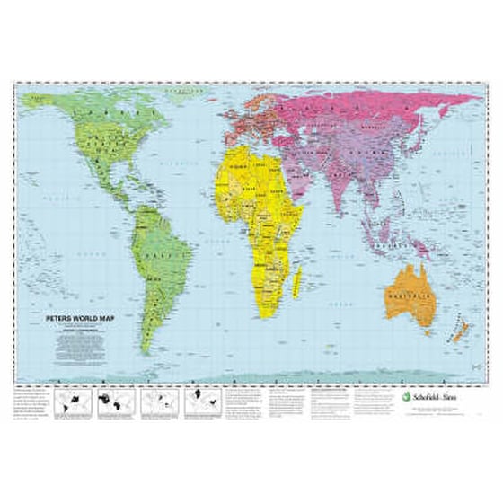 Peters World Map image 0
