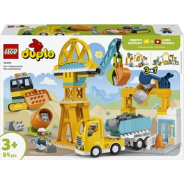 LEGO® DUPLO® Town 3 σε 1 Εργοτάξιο Οικοδομής και Οχήματα (10476)