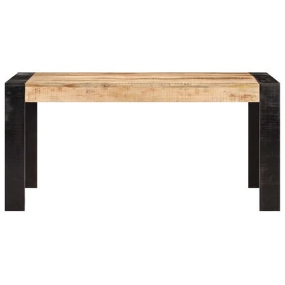 Vidaxl Τραπεζαρία 160 X 80 X 76 Εκ. Από Μασίφ Ξύλο Μάνγκο image 2