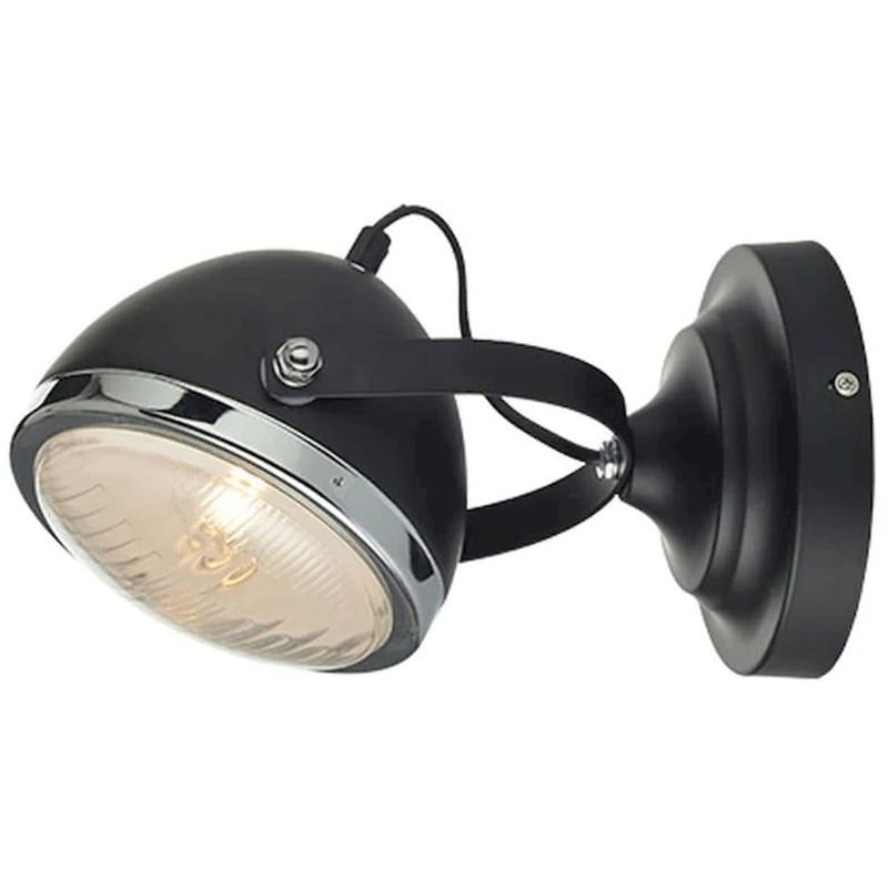 Σποτ Μονόφωτο Aca Harley Ml306131wbk Μεταλλικό - Μαύρο ACA DECOR