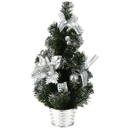 Χριστουγεννιάτικο Δέντρο SpitiShop με Στολίδια Silver