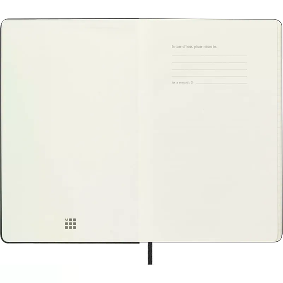 Ημερολόγιο Ημερήσιο Moleskine 2025-2026 18Μ Large Black Hard image 1