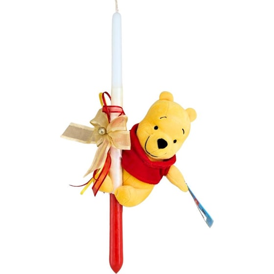 Λαμπάδα Disney Winnie-the-Pooh Λούτρινο - 15 cm image 0