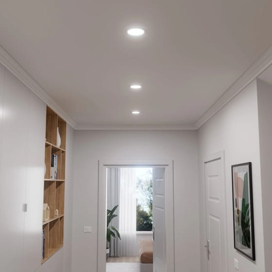 Έξυπνη Λάμπα Led Nanoleaf Matter 3 Downlight 6W 4 Τμχ - RGBW image 2