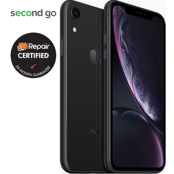 Μεταχειρισμένο Apple iPhone XR 64GB Black second go Certified by iRepair image 5