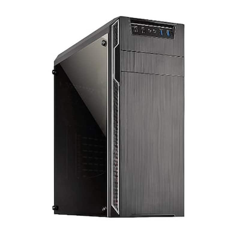 SUPERCASE Κουτί Desktop Case Micro M-ATX/M-ITX F75A SuperCase - Μαύρο