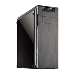 Κουτί Desktop Case Micro M-ATX/M-ITX F75A SuperCase - Μαύρο