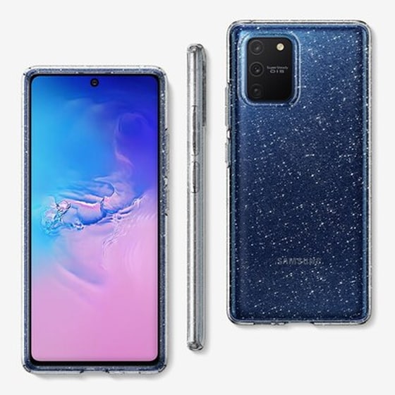 Spigen Θήκη Σιλικόνης Liquid Crystal Glitter Samsung Galaxy S10 Lite - Cystal Quartz (acs01199) image 2