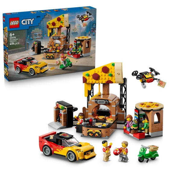 LEGO® City Pizza Delivery Experience with Vehi (60496) image 6