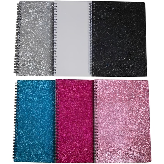 Τετράδιο Σπιράλ NEXT Β5 2 Θεμάτων Glitter (1 Τεμάχιο) image 0