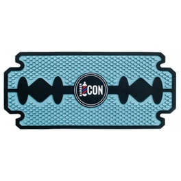 Αντιολισθητικό Πατάκι Πάγκου Barber Icon Mat Razor Blade Μπλέ