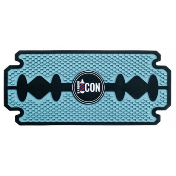 Αντιολισθητικό Πατάκι Πάγκου BARBER ICON Mat Razor Blade Μπλέ image 0