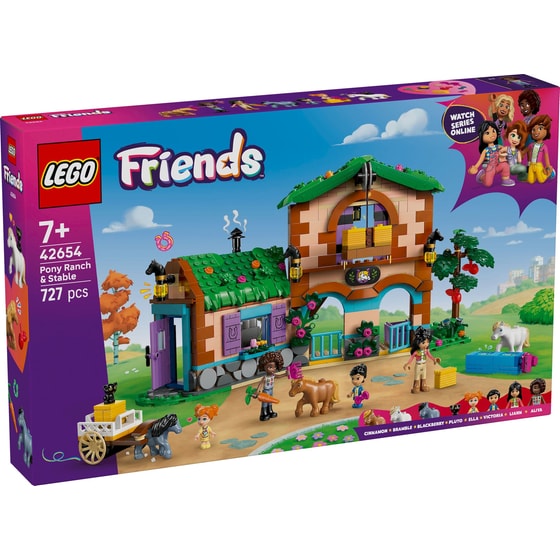 LEGO® Friends Pony Ranch & Stable (42654) image 0