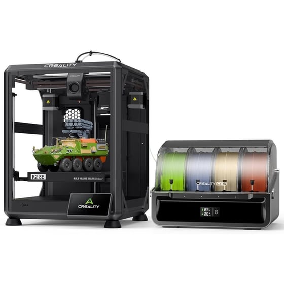 3D Εκτυπωτής Creality K2 SE Combo - Black image 4