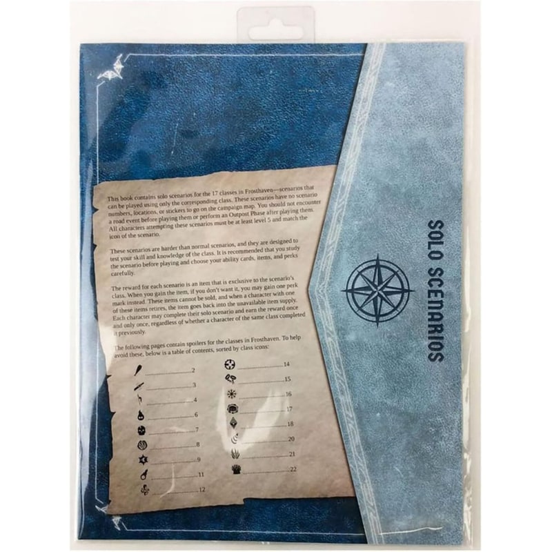 CEPHALOFAIR GAMES Frosthaven Solo Scenarios Επιτραπέζιο (Cephalofair Games)