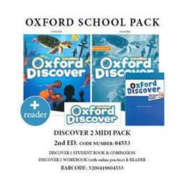 Oxford Discover 2: Midi Pack (Student's Book & Workbook & Study Companion & Reader) (2nd Edition)