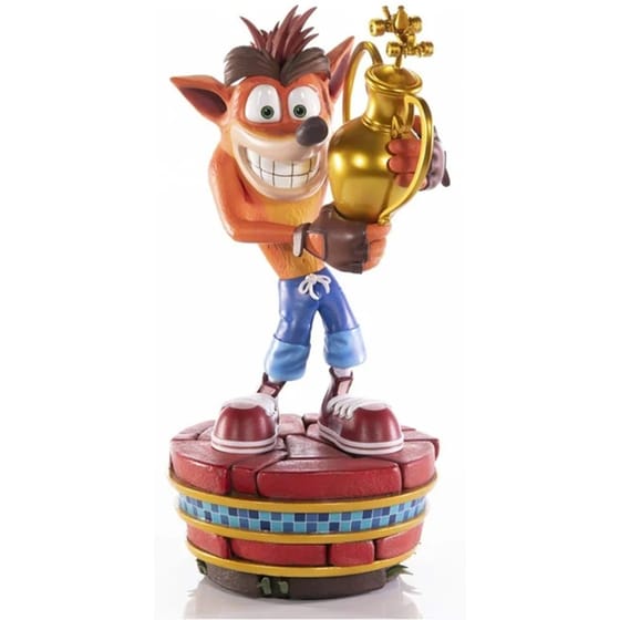 Φιγούρα First 4 Figures - Crash Bandicoot - Crash Team Racing Nitro-Fueled - Crash (Winner) Standard Edition image 0