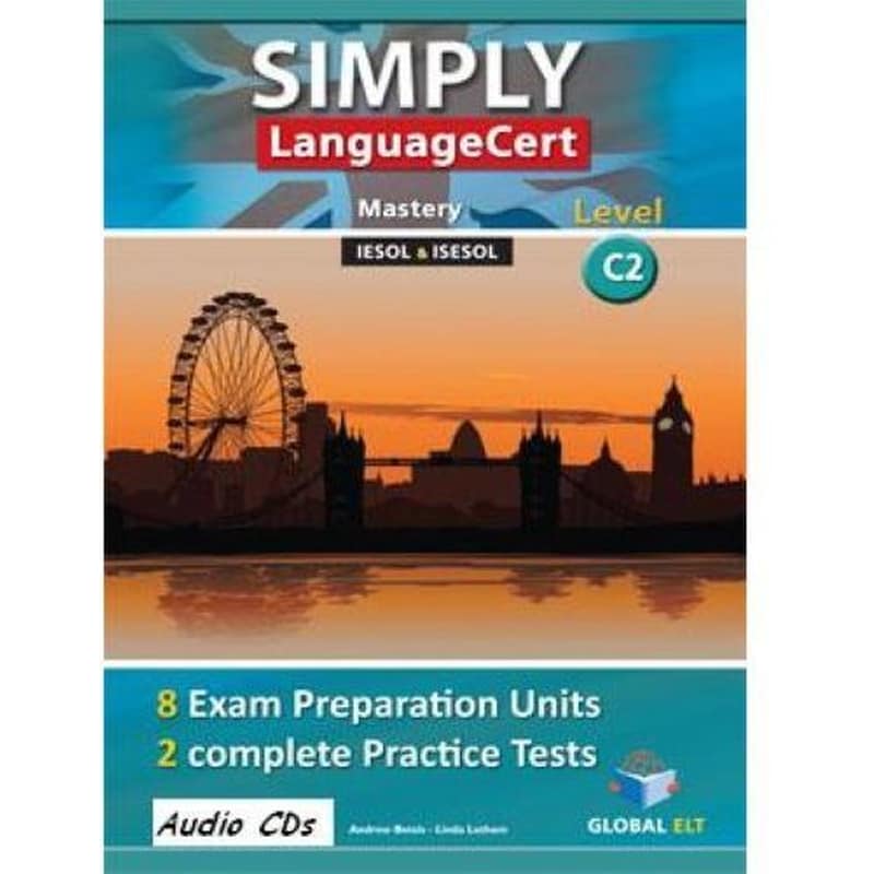 Siply Languagecert Cerf C2 Preperation Practice Tests Audio MP3/CD