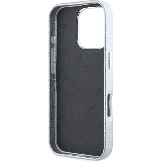 Θήκη Apple iphone 16 Pro- - Karl Grey Hotel Rsg Back Cover Synthetic Leather - Γκρι image 5
