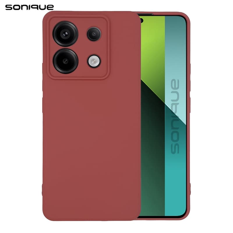 Θήκη Xiaomi Redmi Note 13 Pro 5G/ Poco X6 5G - Sonique Σιλικόνης My Colors - Μπορντό Ανοιχτό