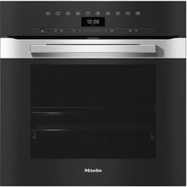 MIELE H 7464 BP 76 Lt CleanSteel  Εντοιχιζόμενος Φούρνος Άνω Πάγκου